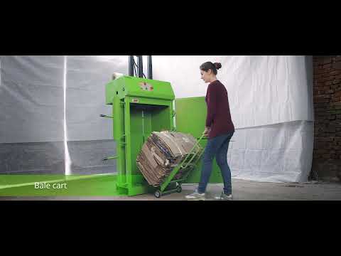 HYDRAULIC BALING PRESS FOR WASTE, PET BOTTLES - RTV 5 BALER MACHINE FOR SALE PREFERENCE