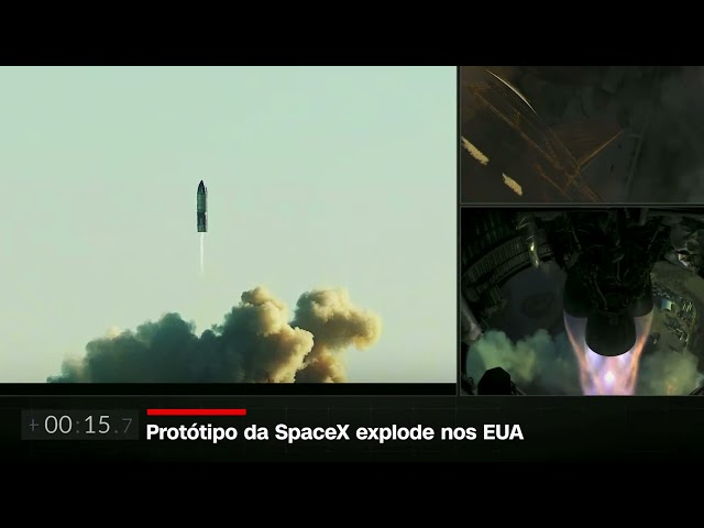 Foguete da Space X explode durante tentativa de pouso nos EUA