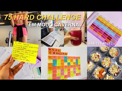 75 HARD CHALLENGE in CAVE MODE - how to start! - Caroline Mariotto