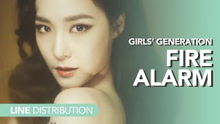 소녀시대 Girls&#39; Generation - Fire Alarm | Line distribution