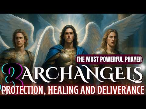 🙏 LISTEN FOR 7 DAYS TO THIS PRAYER OF THE 3 ARCHANGELS | GREAT MIRACLES WILL HAPPEN! ✨🕊️