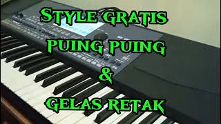 Download lagu Style#gratis PUING PUING & GELAS RETAK#korg pa300/600/700 mp3