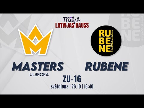 ZU16 | Mily.lv Latvijas kauss | Masters Ulbroka - Rubene 26.10.2025