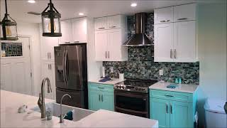 Kitchen Solvers Kitchen Remodels Done in Two-Tone Upper and Lower Cabinets Vol 1