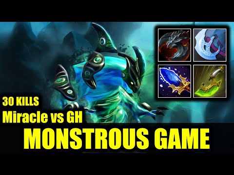 🔥 MONSTROUS GAME - Miracle - Morphling - 30 kills - Dota 2 Pro Game Highlights