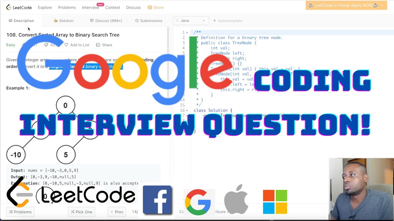 GOOGLE Coding Interview Question - Find Root of N-Ary Tree | LeetCode