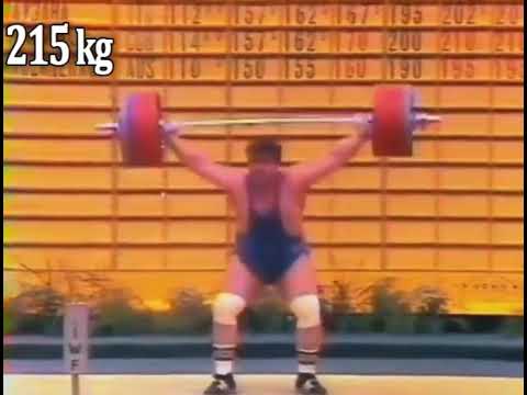 Antonio Krastev (+110) 215 kg snatch