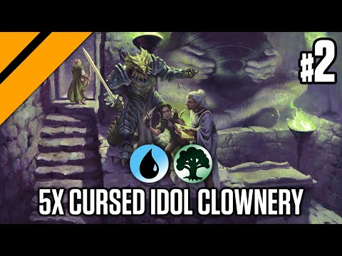 5x Cursed Idol Clownery - AFR Draft Climb to Mythic | MTG Arena