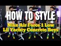 HOW TO STYLE Nike Air Force 1 Low Lil Yachty Concrete Boys Lucky Green