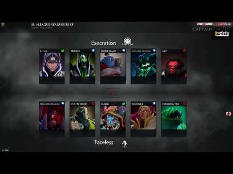 Execration vs Faceless - Game 1 - SL i-League SEA Quals - @LuminousInverse @EosinDota