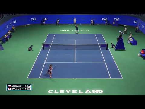 Siniakova K. @ Hanatani N. [WTA Cleveland 21] | 25.8. | AO Tennis 2 | Road to 1K