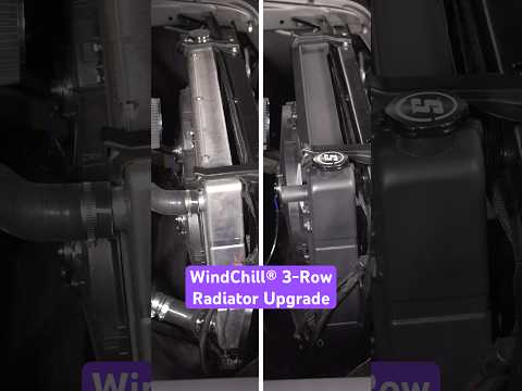 The BEST Radiator Upgrade for LS Swap #lsswap #radiator #turbols #engineswap #c10trucks