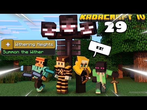 Kadacraft S4 Ep 29 | NANALO KAMI SA WITHER BOSS!