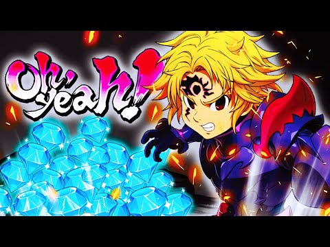 GETTING 🔥🔥 LUCK! BLUE DEMON MELIODAS SUMMONS! (Seven Deadly Sins: Grand Cross)