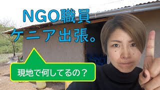 NGO職員がケニア出張で何をしてるのか。