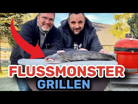 WALLER GRILLEN mit Jörg Strehlow @fishing-king-angelschein  so grillst du Wels --- Klaus grillt