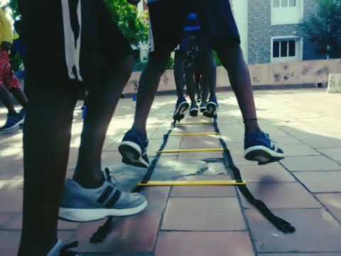 Judo training at kid's home