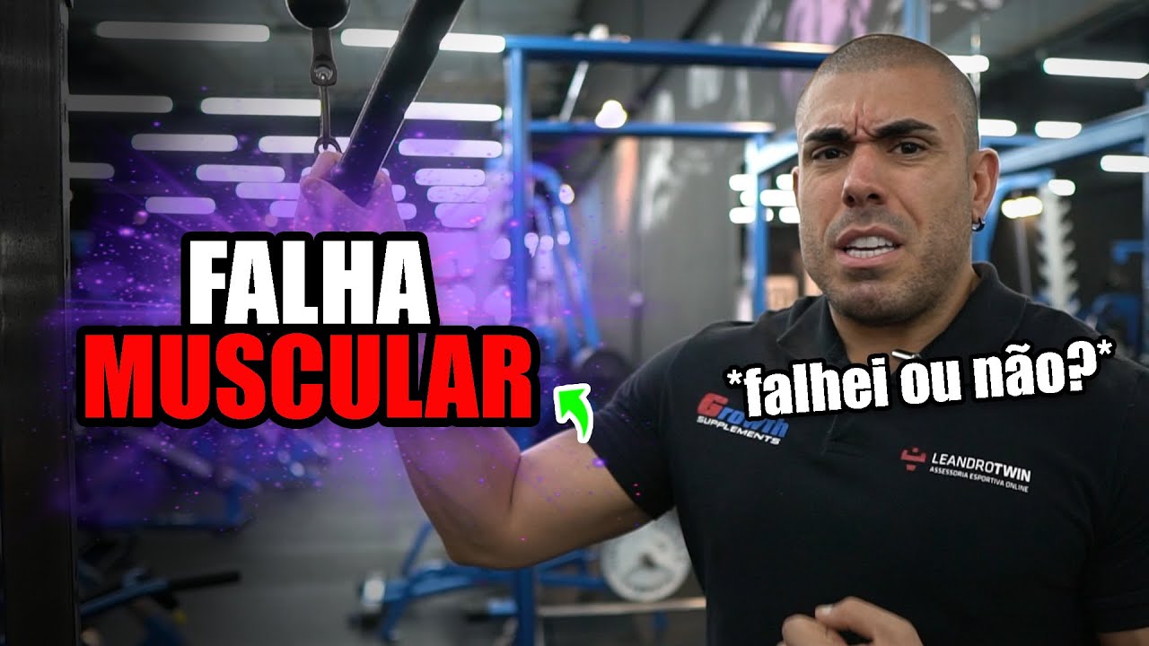 Como ter certeza que cheguei na falha muscular?