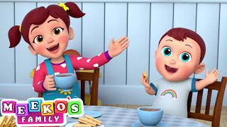 Let's Have A Tea Party | More Baby Songs | Meeko's Family