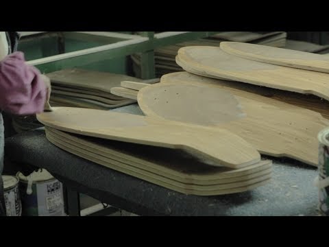 How Skateboards Are Made: Inside the DSM Premium Woodshop with Globe