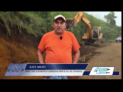 🛣️ El Gobierno Provincial de Cotopaxi continúa ejecutando proyectos viales