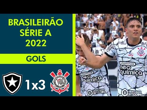 Gols | Botafogo 1x3 Corinthians | Série A 2022 | 1ª Rodada - Globo