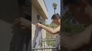 Download lagu EJ is always bringing this Filipino habit with him: air-drying his laundry 💨 mp3