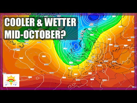 Ten Day Forecast: Cooler And Wetter Mid-October?
