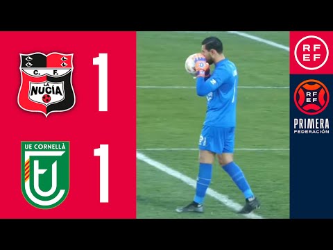 RESUMEN #PrimeraFederación | CF La Nucia 1-1 UE Cornella  | Grupo 2 | Jornada 20