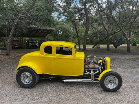 American Graffiti Milner 1932 Ford 5 Window Coupe- Chip's Garage Episode 11 #hotrod #automobile #car