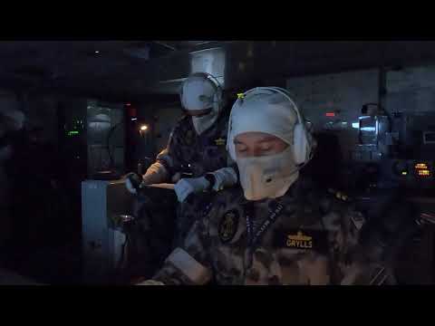 HMAS Ballarat Evolved Sea Sparrow Missile firing