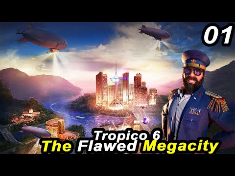 Tropico 6 - Starting A Megacity With NO FREEDOM | HARDMODE City Builder Survival Part 01