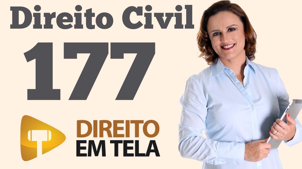 Direito Civil - Aula 177 - Prazos de Prescrição = 5 anos - Art. 206, § 5º, do Código Civil