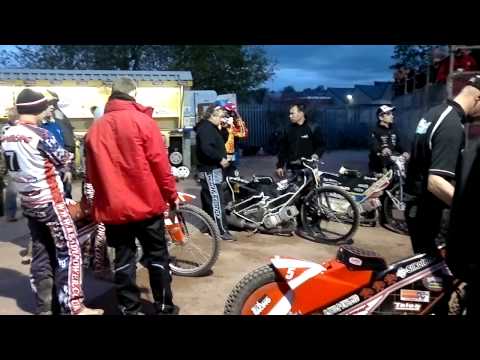 przed biegiem Birmingham & Peterborough 2012