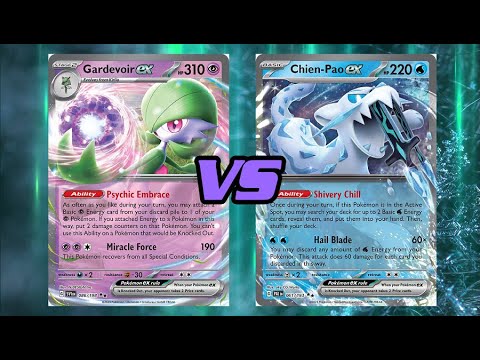 2023 Format Pokemon TCG Battle! Gardevoir ex Vs Chien Pao ex!