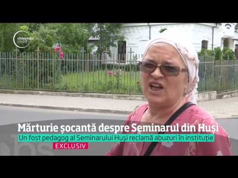 Didina Branici, fost pedagog al Seminarului Huși, face dezvăluiri șocante