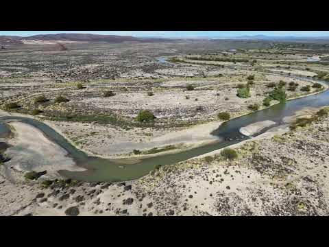 "El salto del Malacara" - Sitio Histórico de Chubut -  Las Plumas