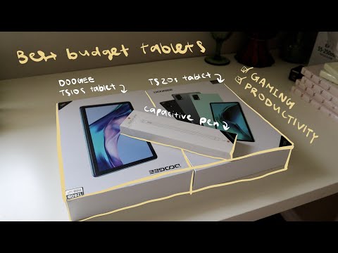 The best budget tablets🕹📦 📱GAMING + PRODUCTIVITY | DOOGEE T10s & T20s tablet, pen, unboxing +review