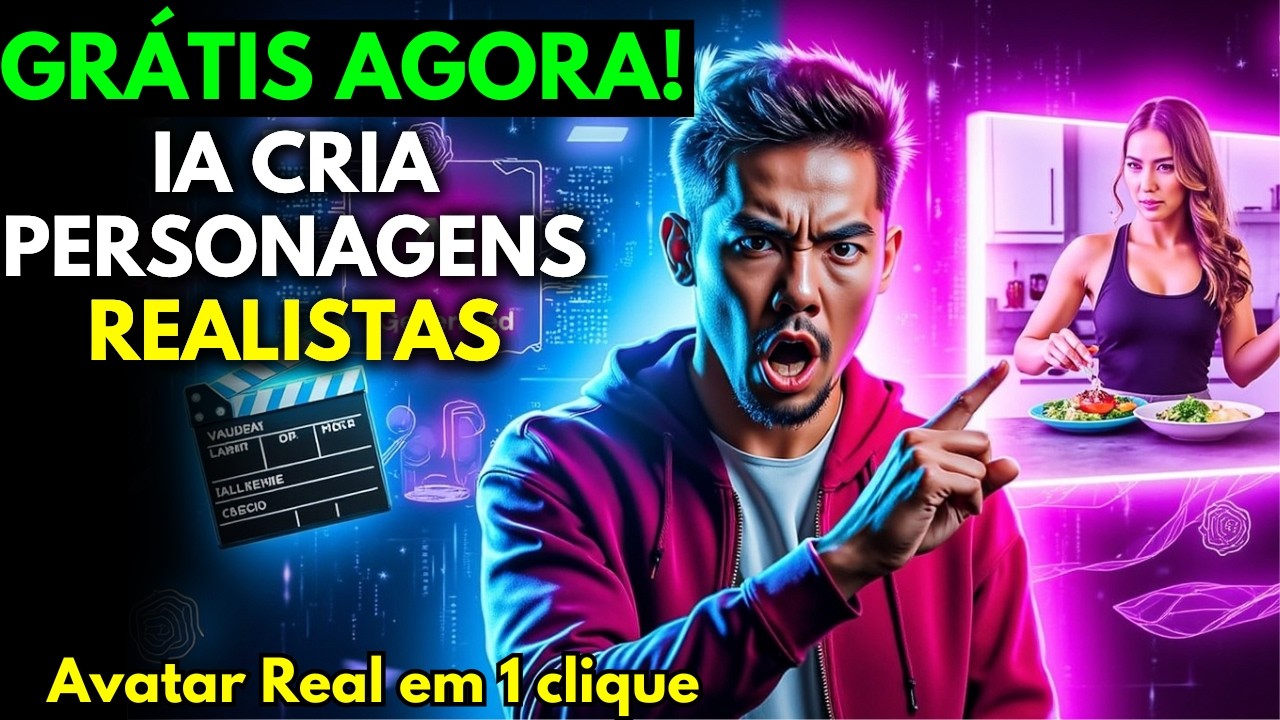 😲 (AGORA GRÁTIS!) Nova IA Cria INFLUENCER Realista para Seus Vídeos Dark com 1 Clique! 🚀