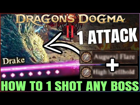 Dragon's Dogma 2 - How to Kill ANY Enemy in 1 Attack - Sorcerer is OVERPOWERED - Best Skill Guide!
