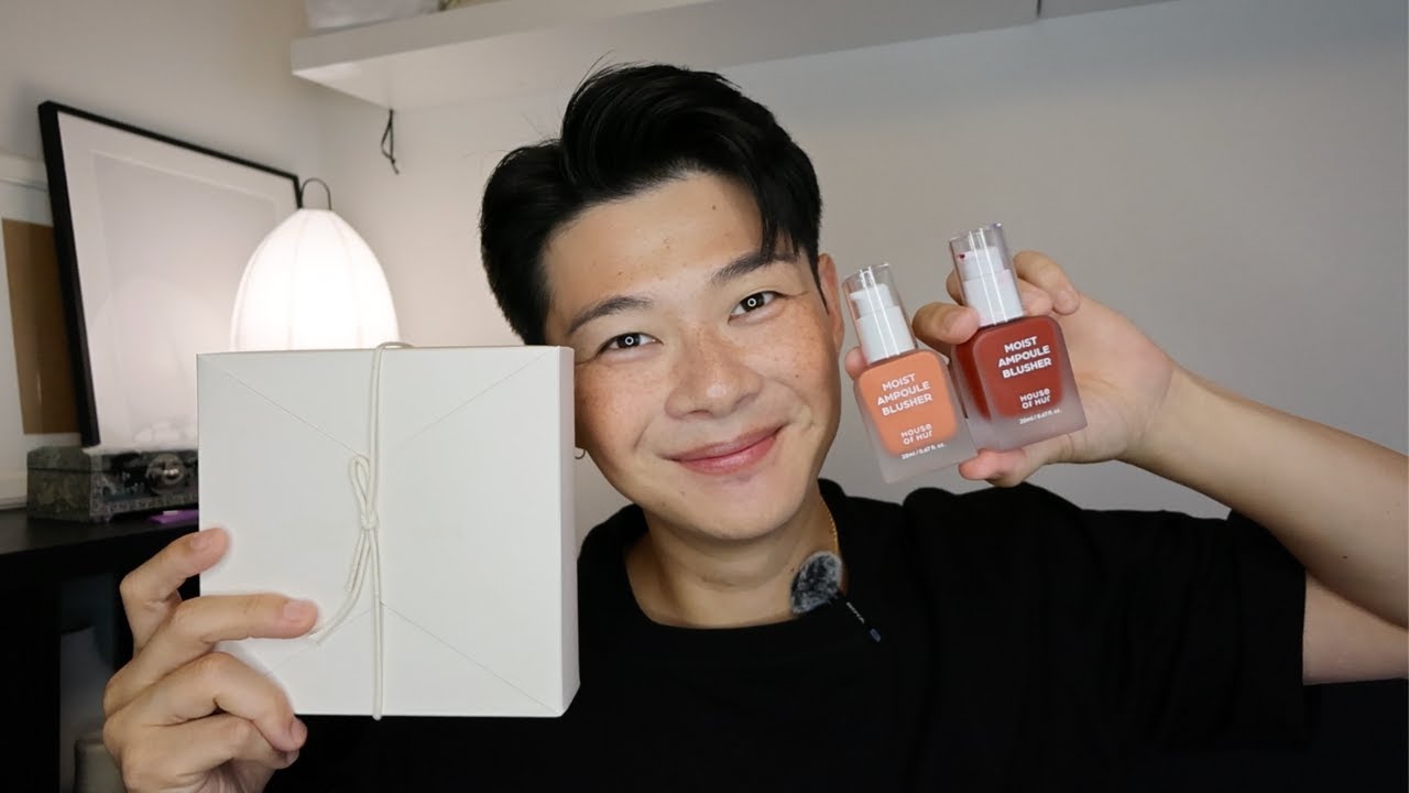 話題の韓コスとコラボして激カワチーク2色作った