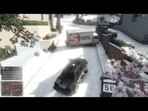 Trolling people in a insurgent pickup