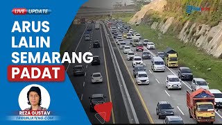 H-2 Malam Natal Arus Lalu Lintas Meningkat, Tol dan Jalur Nasional Semarang-Solo Padat Merayap
