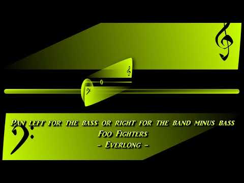Foo Fighters - Everlong [Original BASS Play-Along]