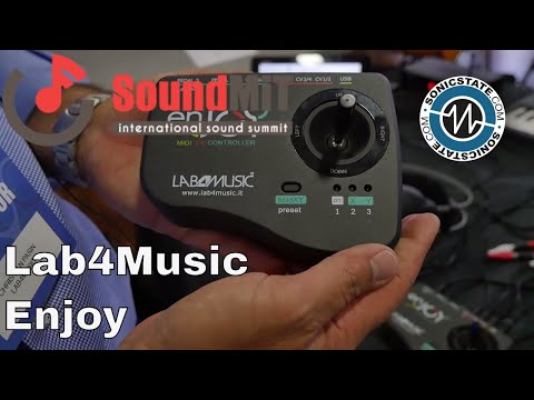SoundMit 2019: Lab4Music Enjoy - MIDI/CV Joystick Controller