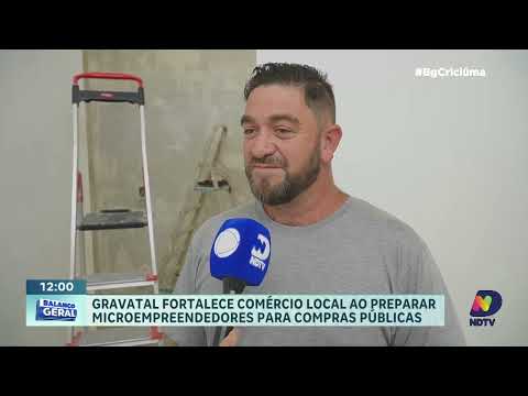 Gravatal incentiva MEIs a vender para poder público