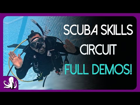 How to nail PADI Skill Circuit - Full Walkthrough!