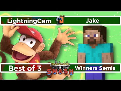 BWS 53 Winners Semis - LightningCam (Diddy Kong) v Jake (Steve) - CFL SSBU