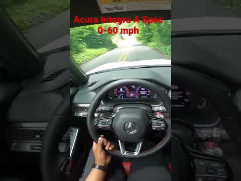 Thumbnail for 2023 Acura Integra A Spec 0-60 mph by Acura
