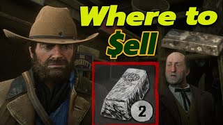 rdr2 where to sell gold bars